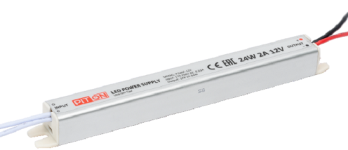 Блок питания для светодиодной ленты Piton 12В 2А 24Вт P24CA-12V сверх тонкий картинка 